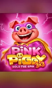 3X3 Pink Piggy Hold The Spin